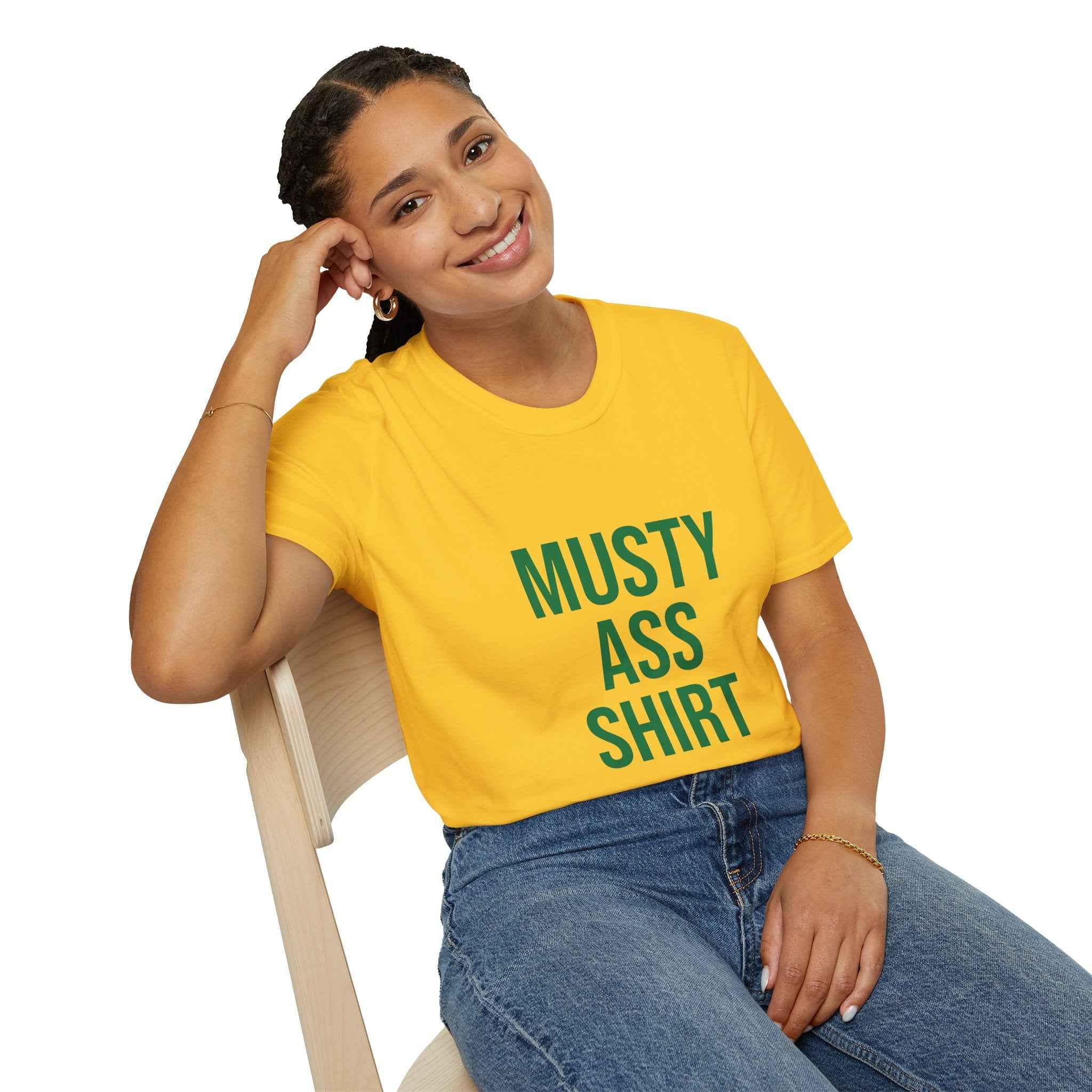 Doja Cat Graphic Tee - Musty Ass Shirt Viral Meme Design