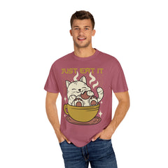 Kawaii Cat Shirt - Cookie Kitty Tee - Tea Cup Cat Top