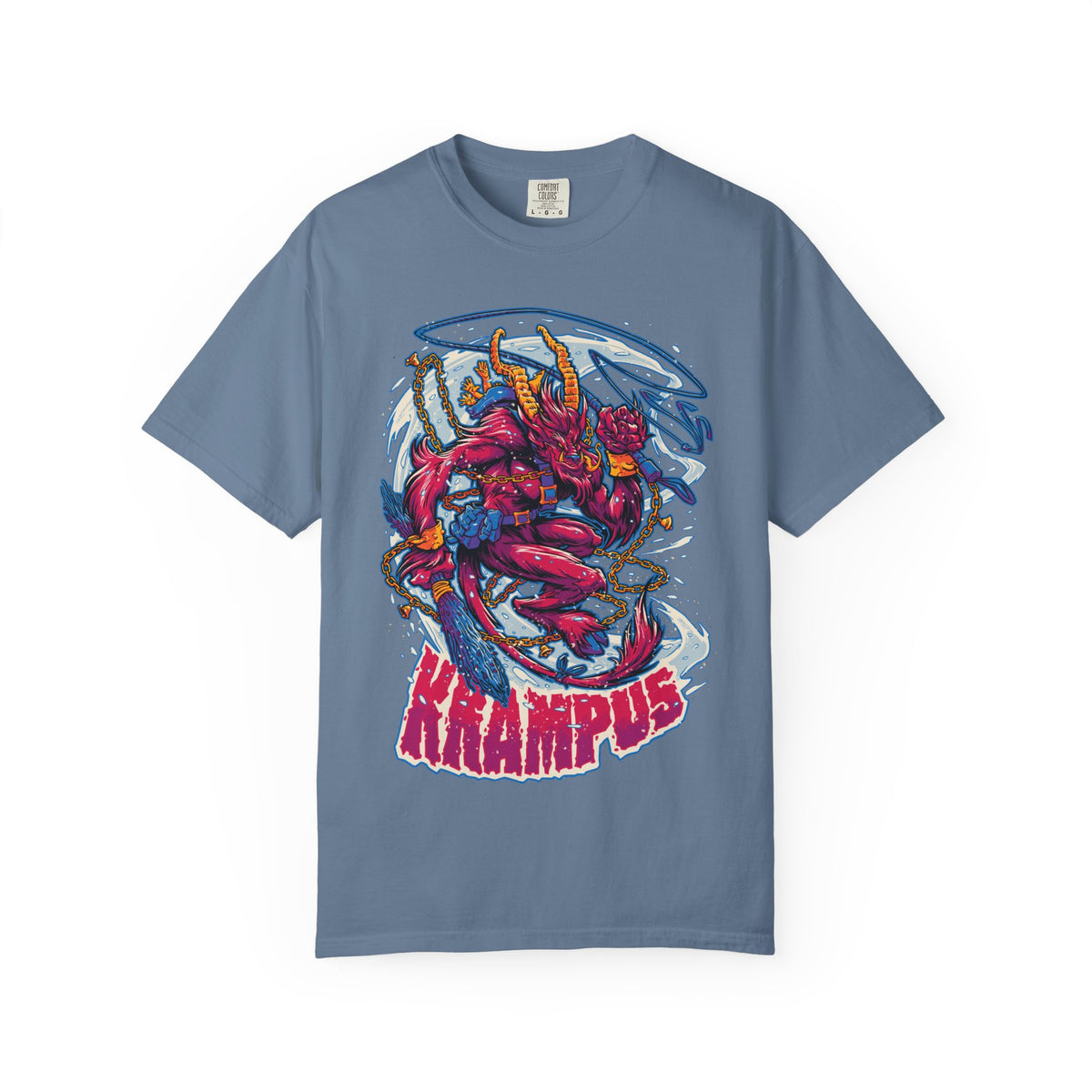 Krampus Christmas Tee - Naughty List Devil Folklore Design