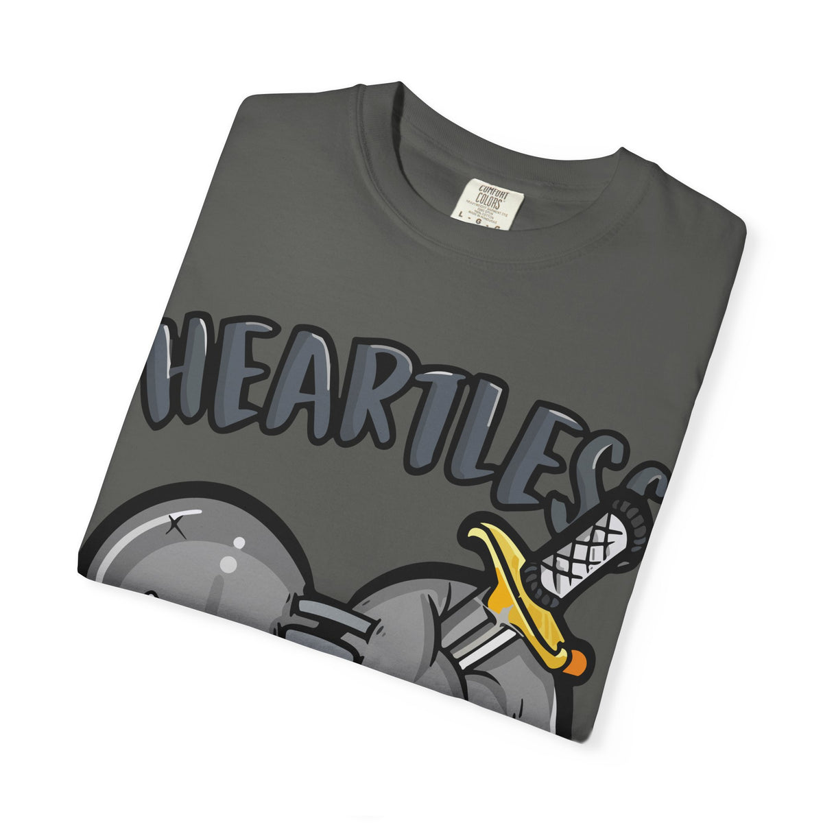 Heartless Grunge Tee – Broken Heart Shirt for Emo Aesthetic - Sinful Threads