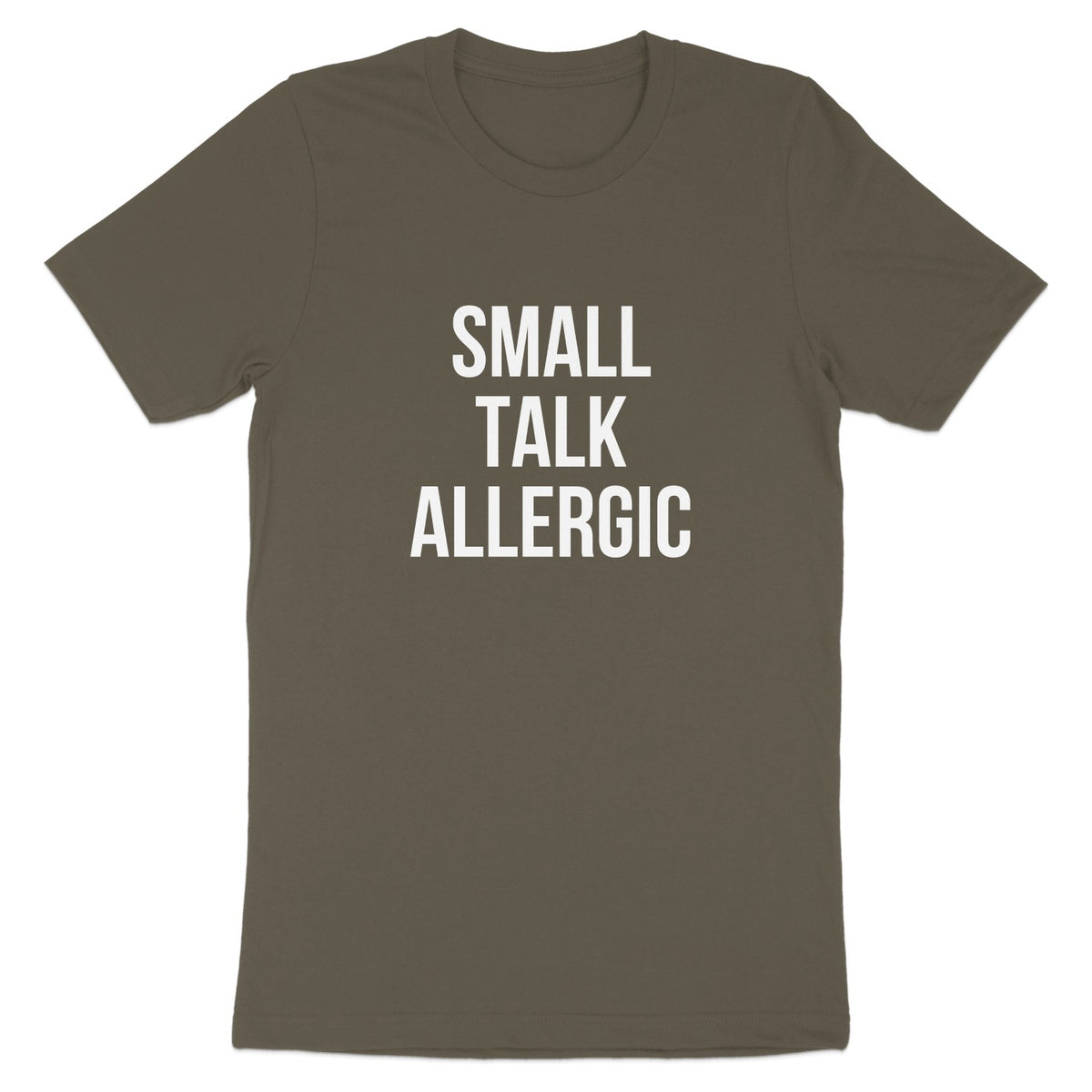 Small Talk Allergic Graphic Tee product type