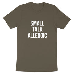 Small Talk Allergic Graphic Tee product type
