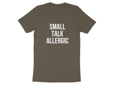 Small Talk Allergic Graphic Tee product type