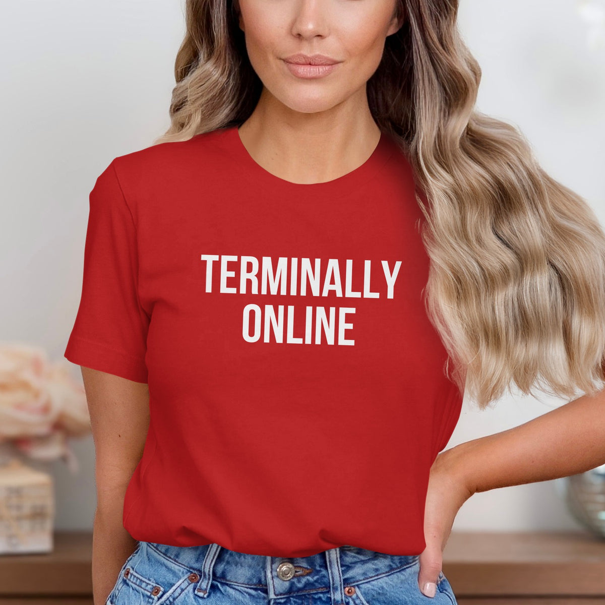 Terminally Online Statement T-shirt product