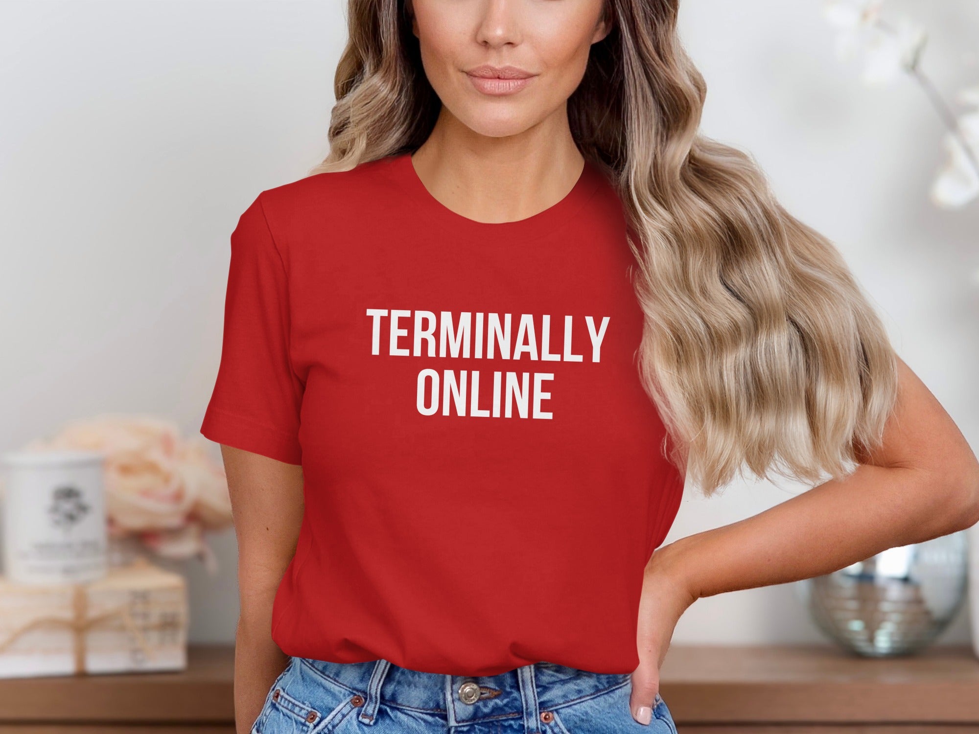Terminally Online Statement T-shirt product