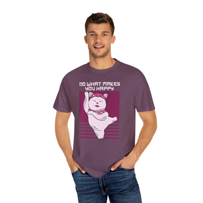 Lucky Cat Shirt - Maneki Neko Tee - Happy Quote Gift - Sinful Threads