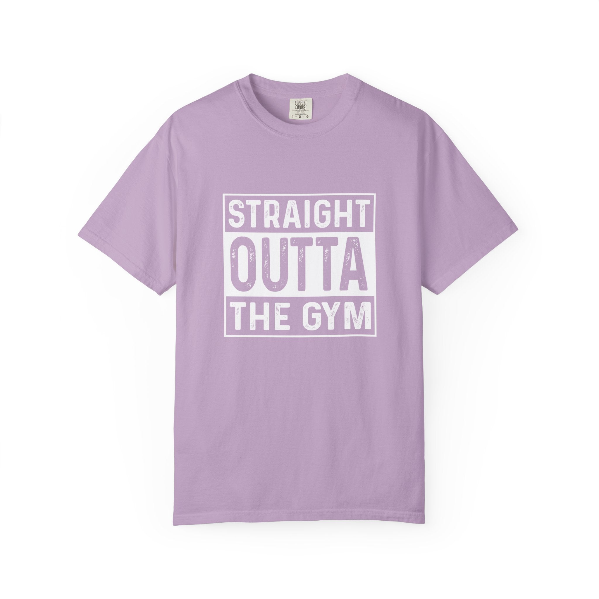 Novelty Workout Shirt - Straight Outta The Gym Tee - Sinful Threads