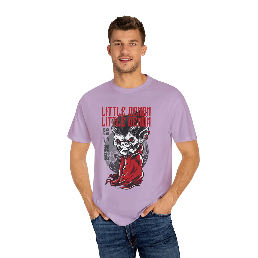 Little Demon Graphic Tee with Bold Art T-Shirt - Sinful Threads