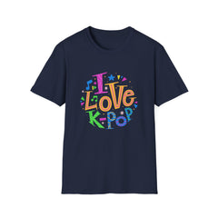 I Love K-Pop T Shirt - Korean Wave Fandom Pride & Culture