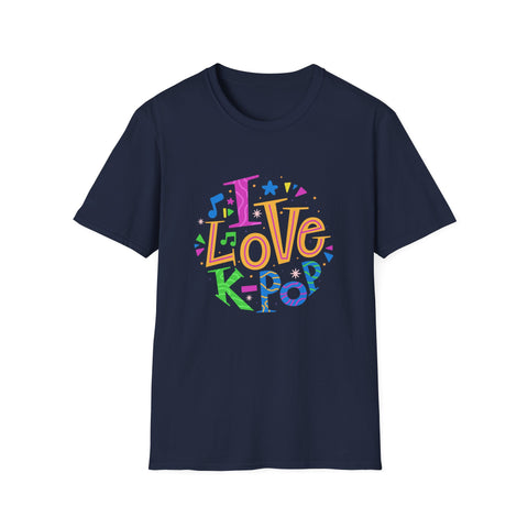 I Love K-Pop T Shirt - Korean Wave Fandom Pride & Culture