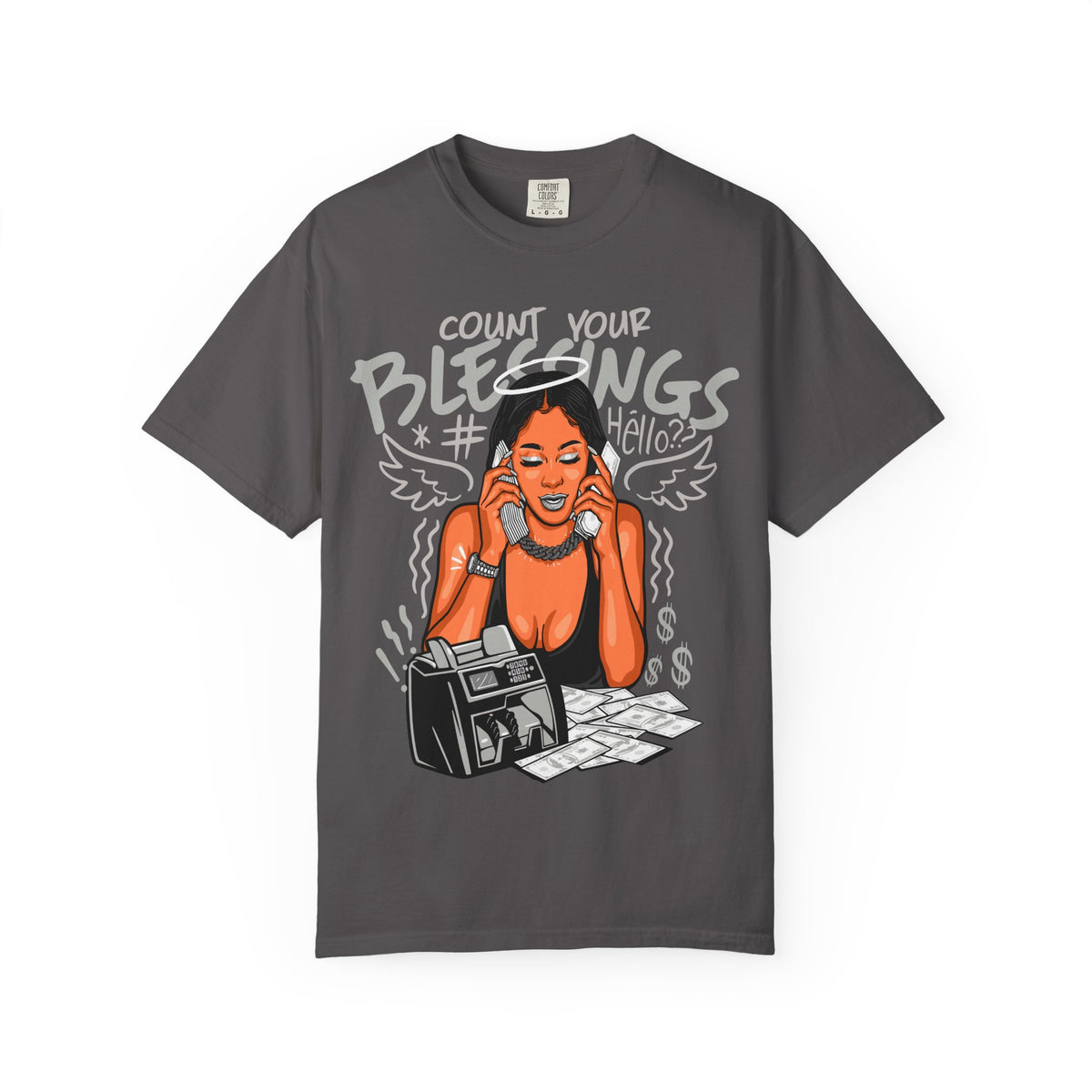 Count Blessings Tee – Boss Woman Wealth Mindset