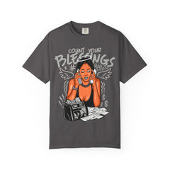 Count Blessings Tee – Boss Woman Wealth Mindset