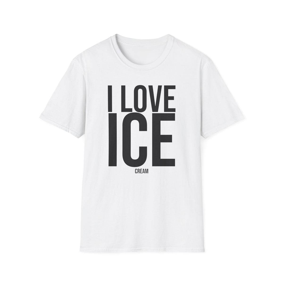 Political Satire Shirt - I Love ICE Cream Funny Tee