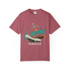 Surfing Skeleton Shirt - Funny Skeleton Tee - Retro Surf Gift