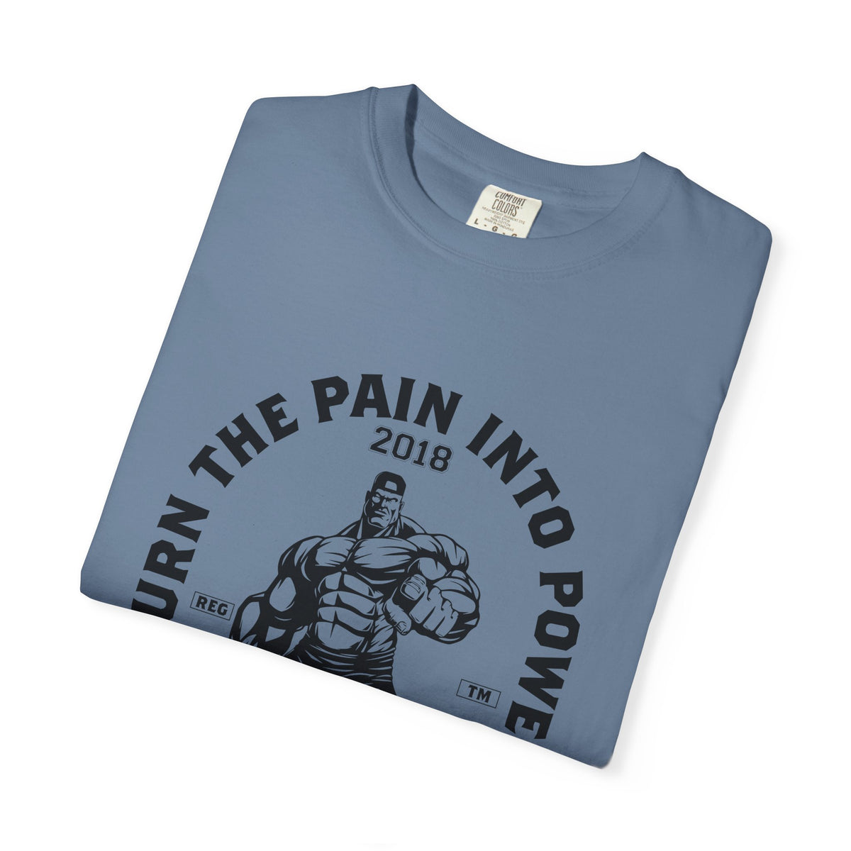 Turn Pain Into Power T-Shirt - Gym Motivation Gift - Sinful Threads
