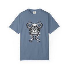 Alien Cat Tee - Octopus Graphic Shirt - Cosmic Surreal Art