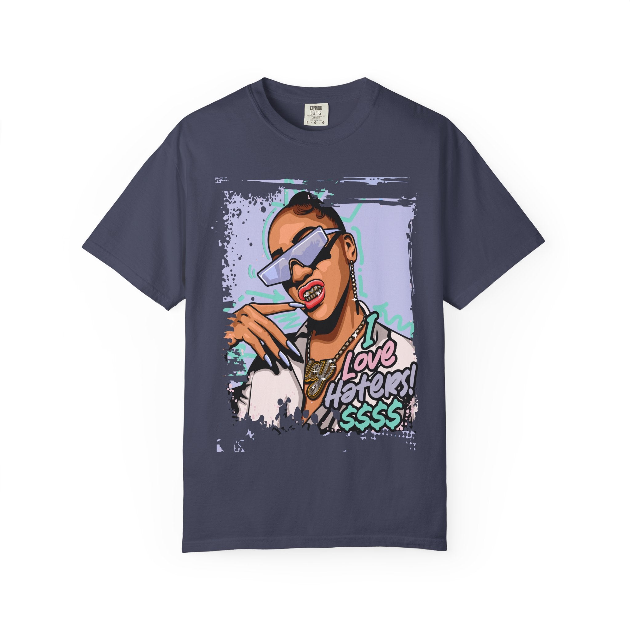 Love Haters Shirt – Hip Hop Attitude Tee for Street Style - Sinful Threads