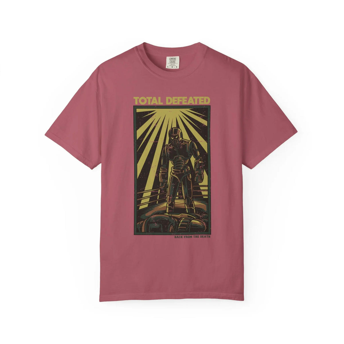 Total Defeated Back From The Death Graphic T-Shirt - Sinful Threads