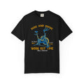 Rise And Shine Workout Time Indoor Bike Fitness T-Shirt - Sinful Threads