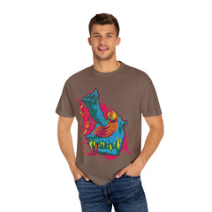Surreal Gaming Tee - Monster Joystick Shirt for Arcade Fans
