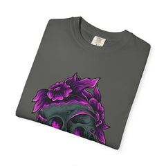 Floral Skull Gothic Tee Dark Art Alternative Fashion