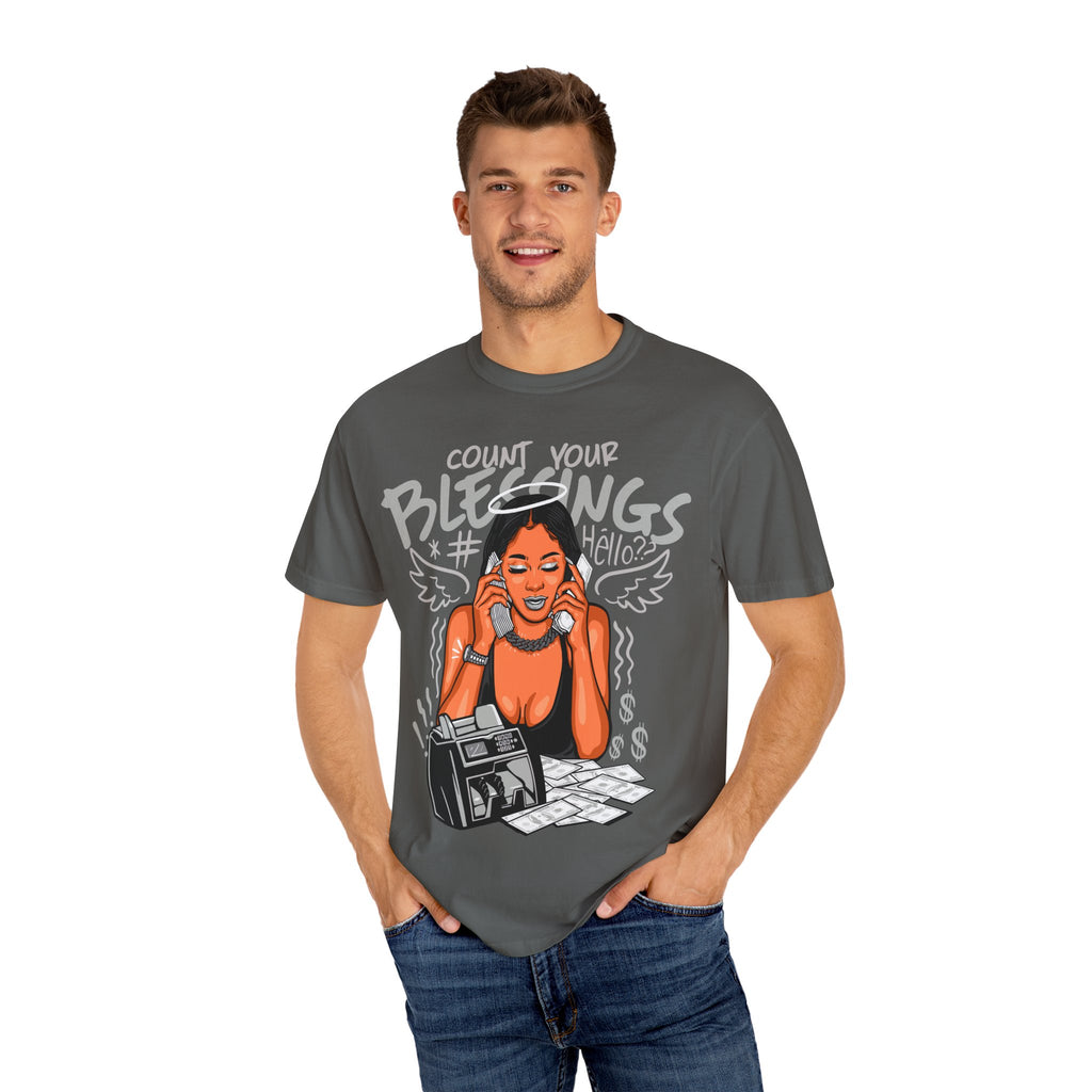 Count Blessings Tee – Boss Woman Wealth Mindset - Sinful Threads
