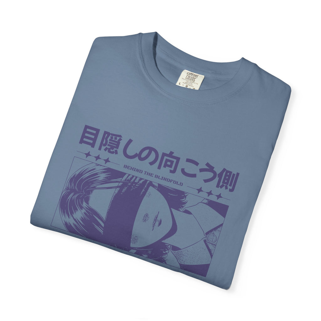 Blindfolded Anime Tee - Artistic Imagination - Dreamer Gift - Sinful Threads
