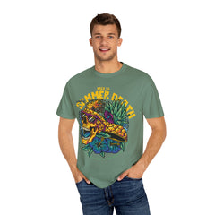 Pineapple Skull Tee - Tropical Skull Tee - Edgy Summer Gift