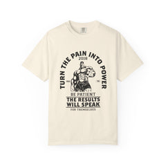 Turn Pain Into Power T-Shirt - Gym Motivation Gift - Sinful Threads