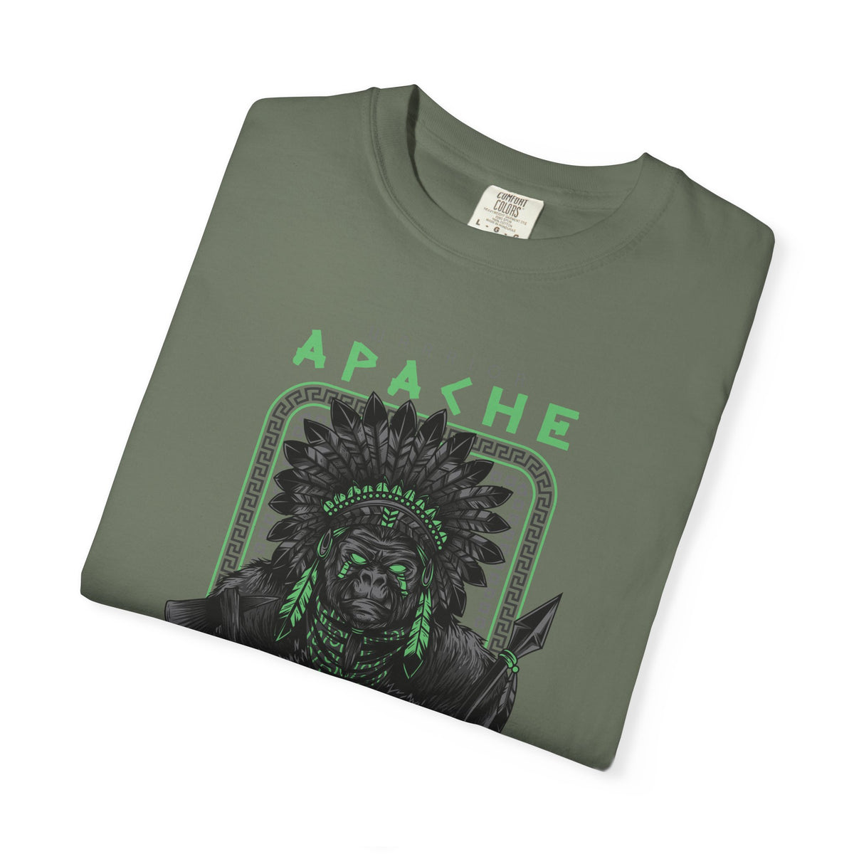 Warrior Apache Unique Graphic Illustration T-Shirt