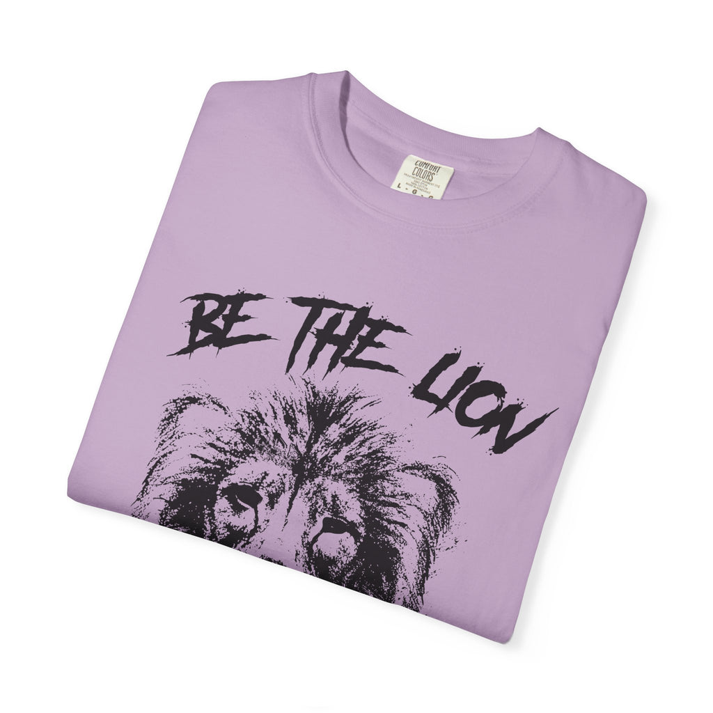 Motivational Lion Shirt - Be The Lion Print Tee - Sinful Threads
