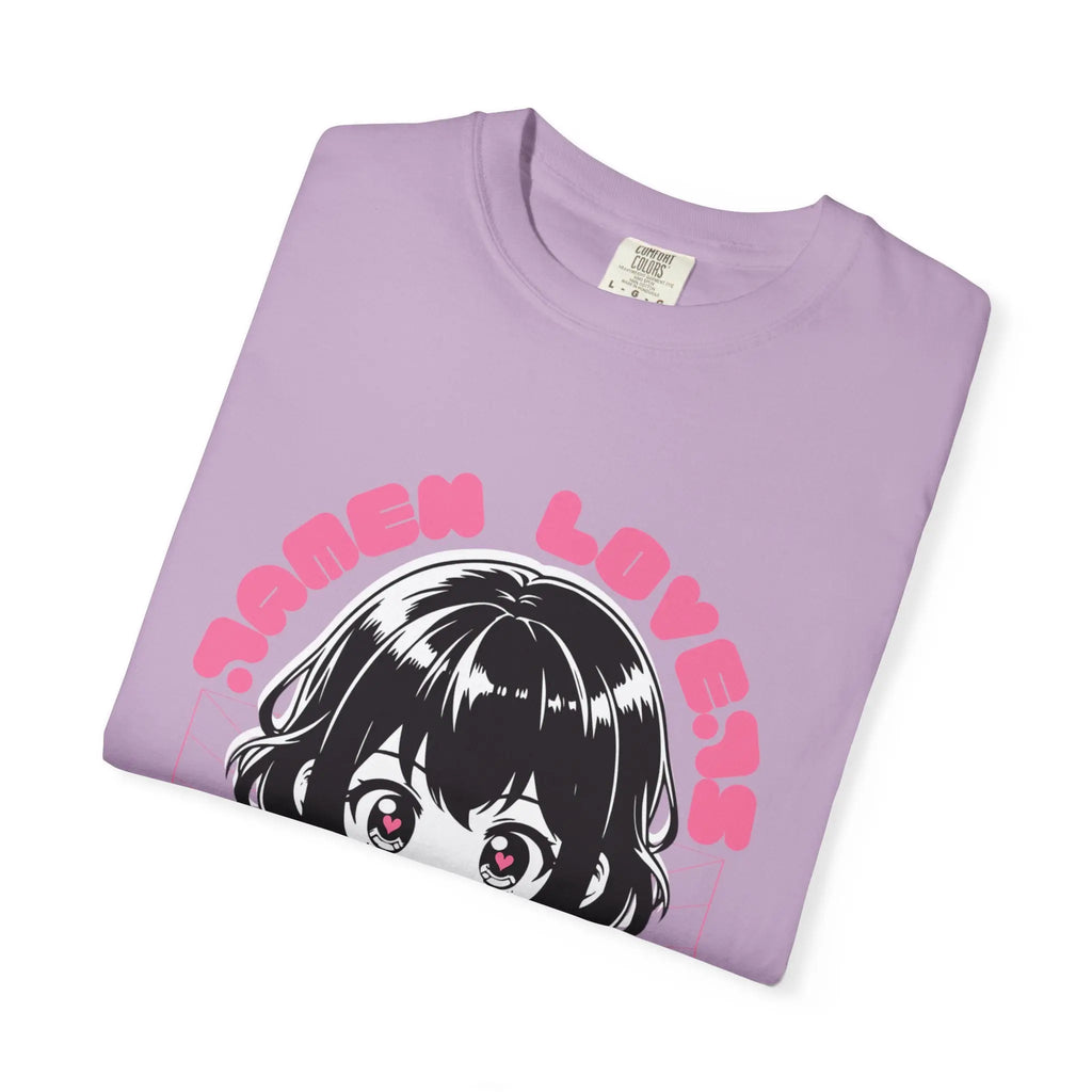 Ramen Lovers Tee - Romantic Anime Girl - Kawaii Gift - Sinful Threads