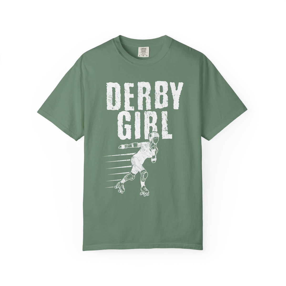 Derby Girl Skater Illustration Sports Design T-Shirt
