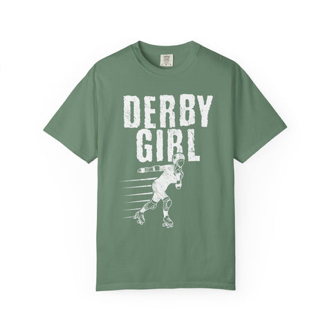 Derby Girl Skater Illustration Sports Design T-Shirt