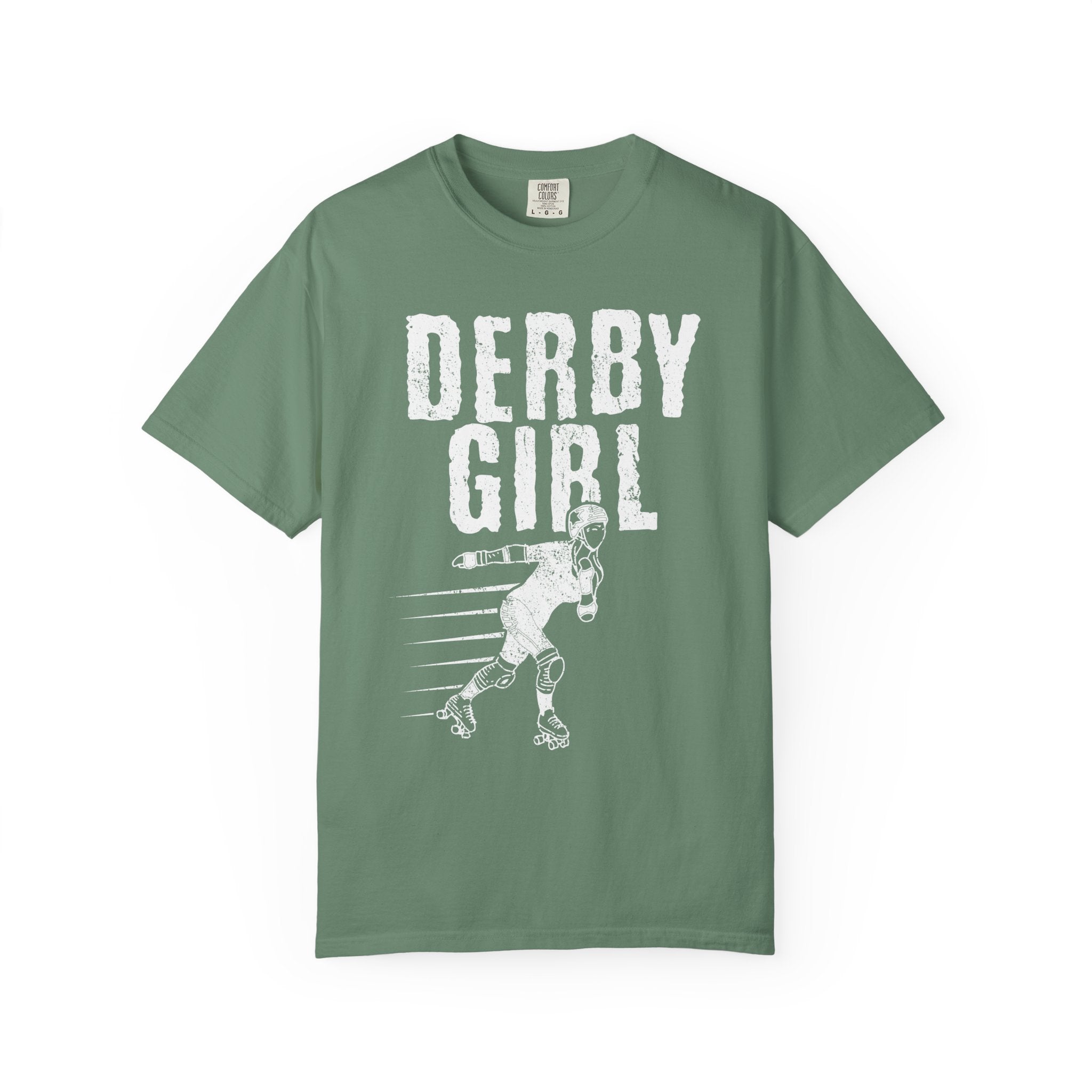Derby Girl Skater Illustration Sports Design T-Shirt - Sinful Threads