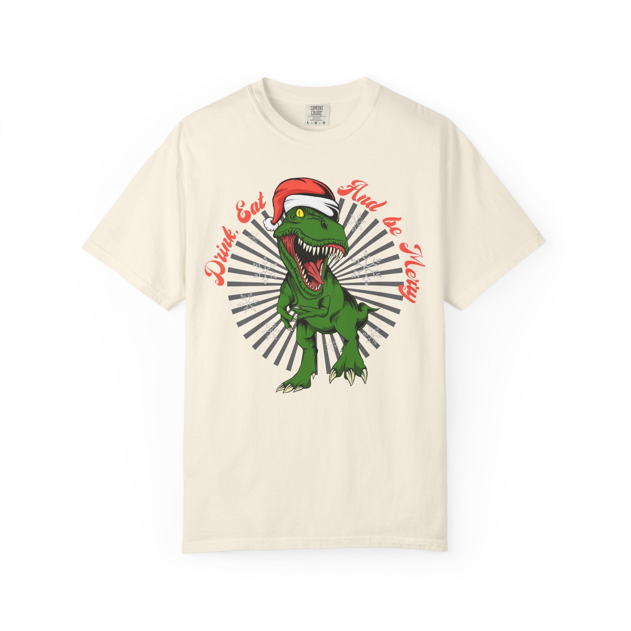 Trex christmas shirt - Funny Dino Tee - Merry Gift Idea - Sinful Threads