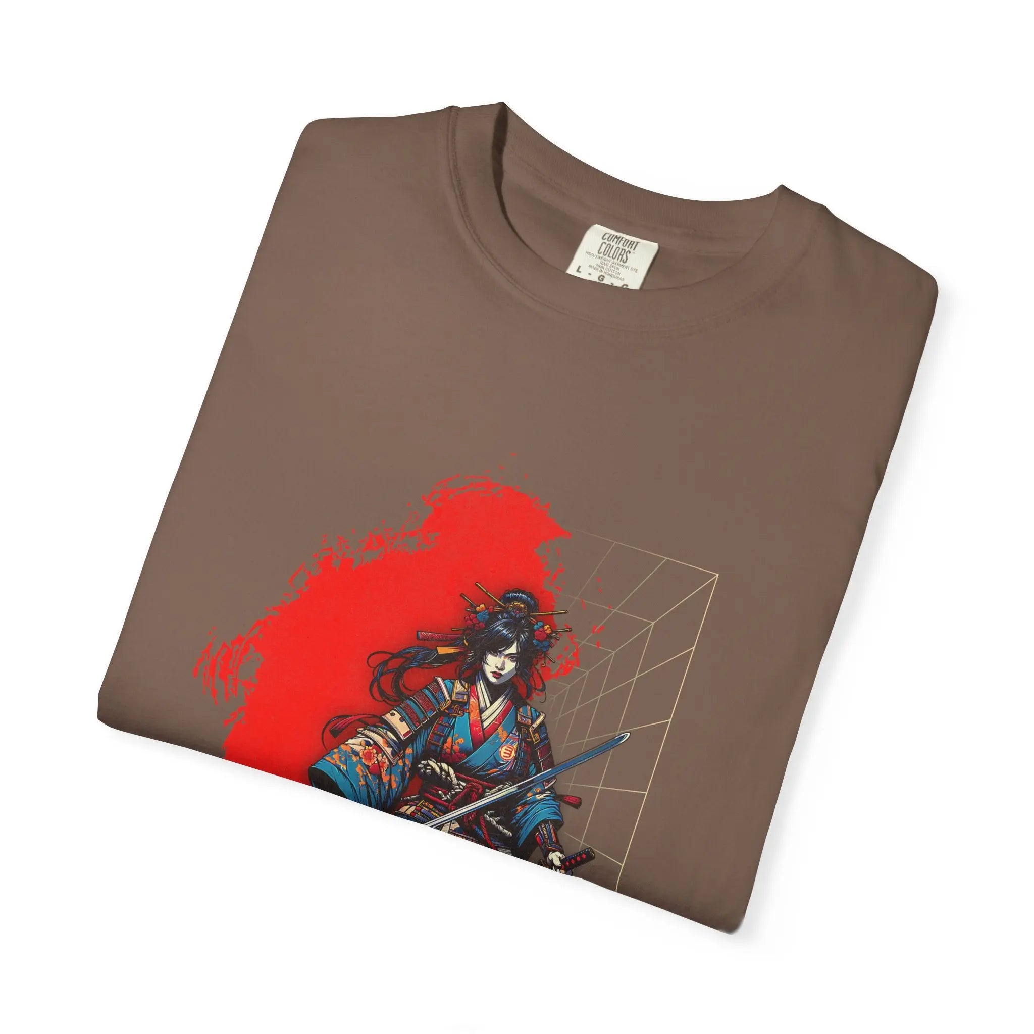 Onna Bugeisha Tee - Samurai Warrior Art Geisha Katana - Sinful Threads
