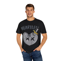 Heartless Grunge Tee – Broken Heart Shirt for Emo Aesthetic - Sinful Threads