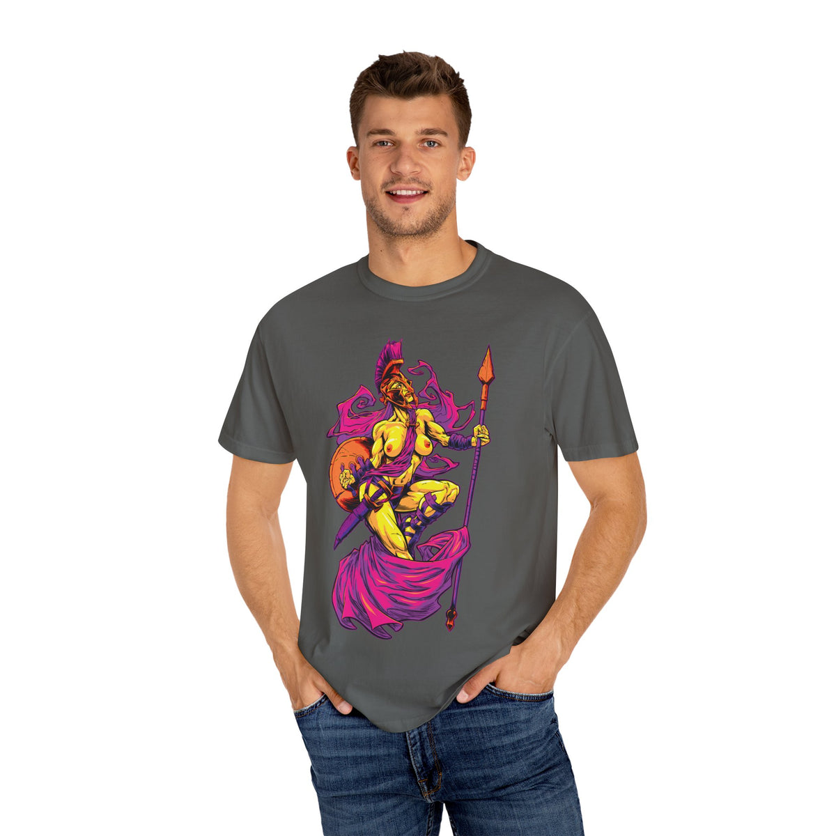 Spartan Soldier T-Shirt for Legendary Warrior Fans