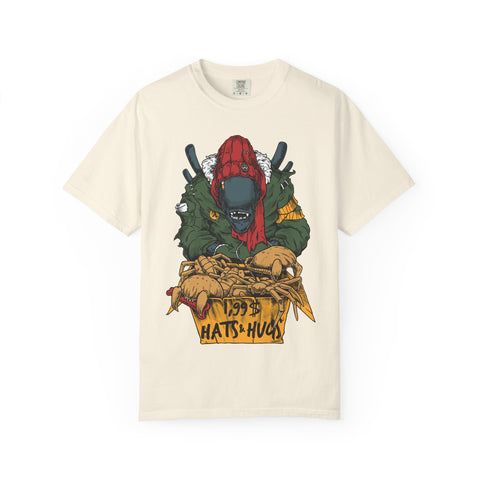 Alien Hugs Funny Shirt - Facehugger Sci-Fi Comedy Tee