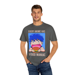 Otaku Graphic Tee - Anime Food Maniac Shirt - Foodie Gift