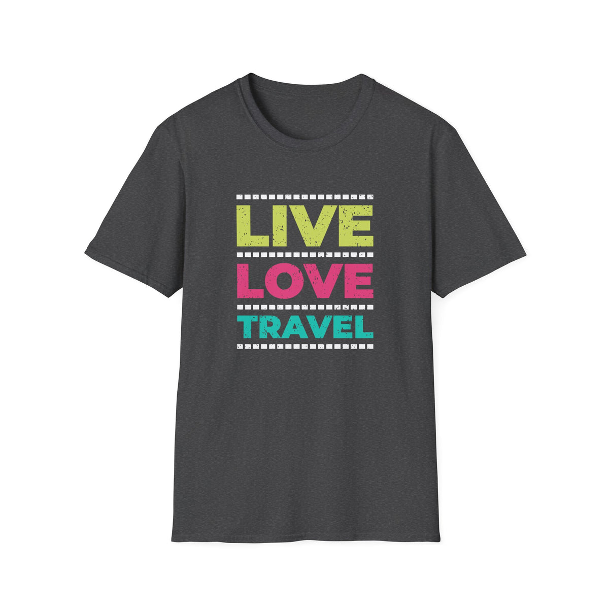 Cool Travel Shirt - Live Love Travel Lifestyle Tee Gift