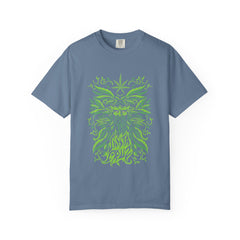 Santa Cruz Tee - Green Man Festival Cannabis Leaf Art