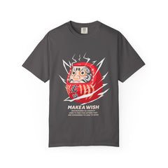 Daruma Good Luck Charm Japanese Graphic Tee Design