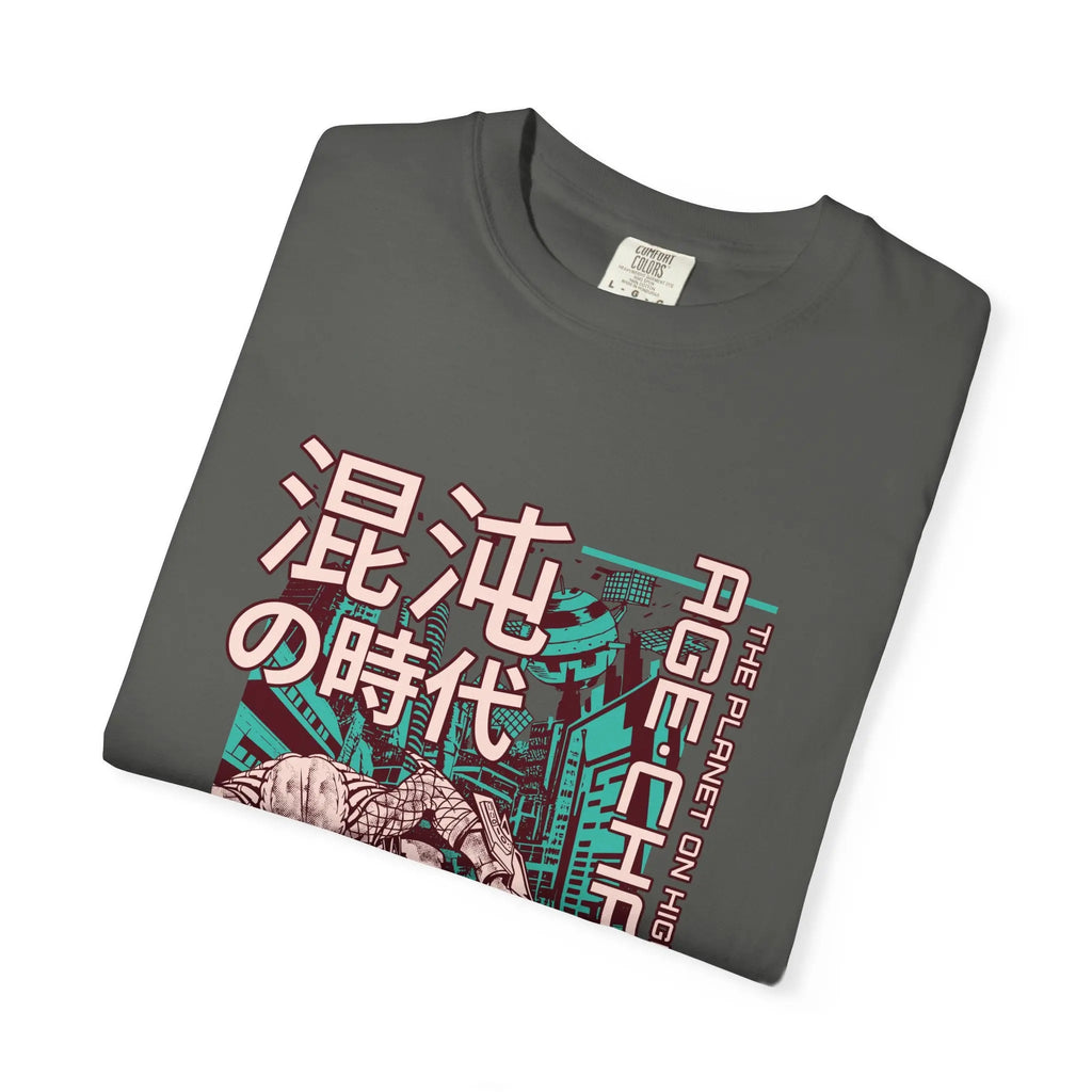 Cyberpunk Alien Tee - Anime Predator - Graphic Gift - Sinful Threads