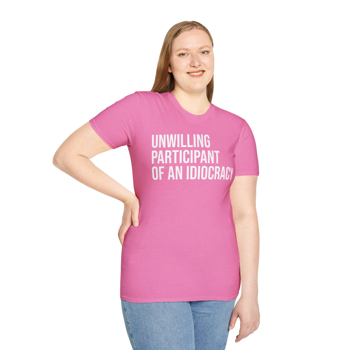 Funny Social Observation Shirt - Unwilling Participant Tee