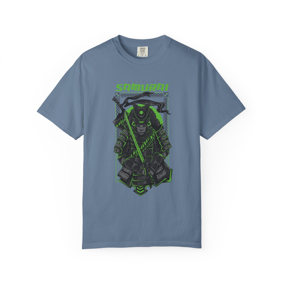 Fierce Warrior Samurai Graphic Unisex Relaxed Fit T-Shirt