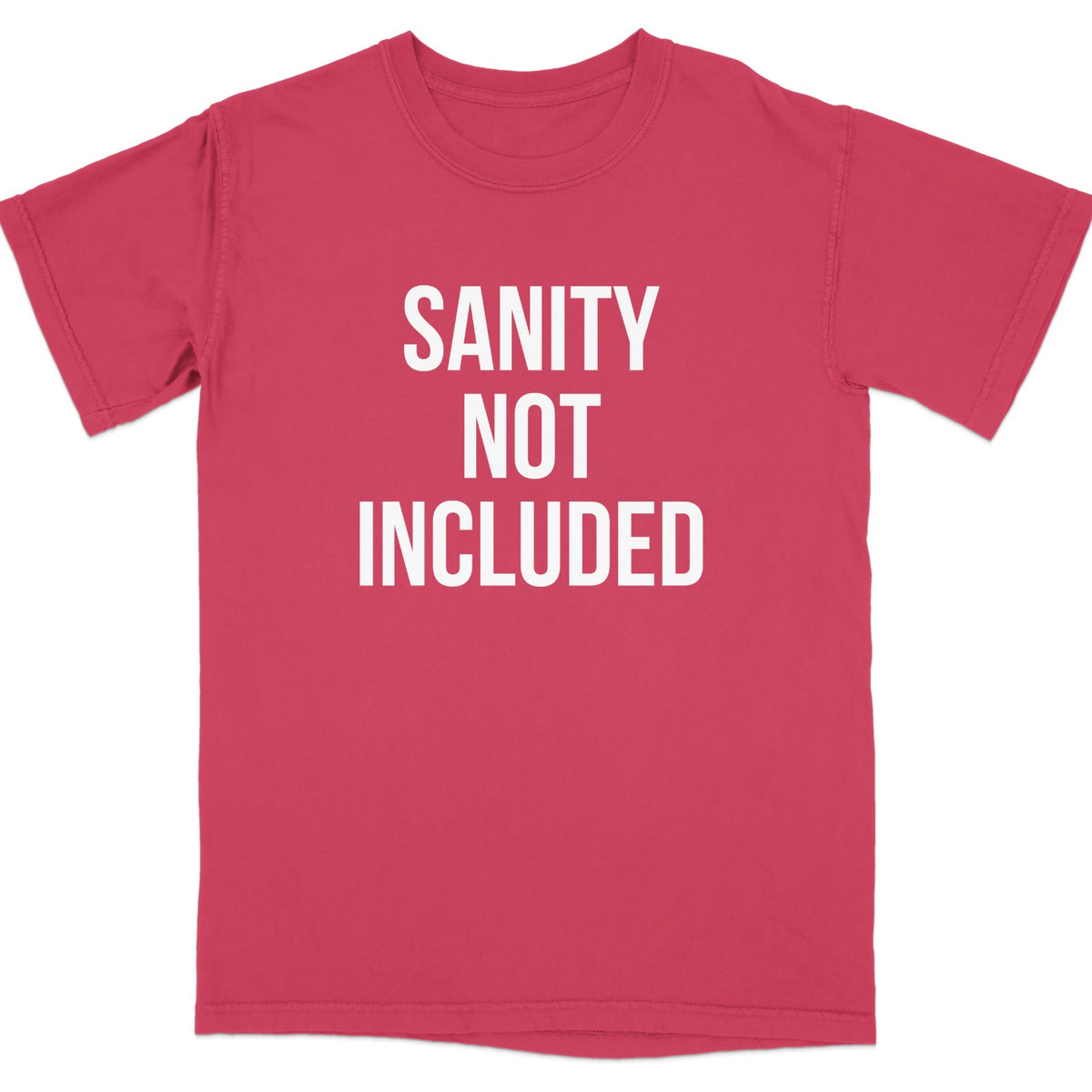 Sanity Not Included Funny Statement T-shirt product