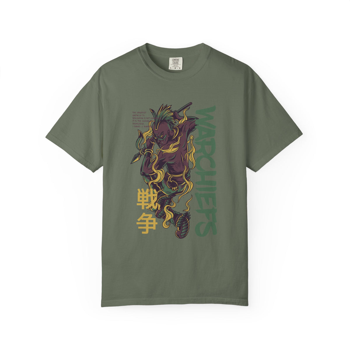 Warchiefs Warrior With Daniel Boorstin Quote Graphic T-Shirt