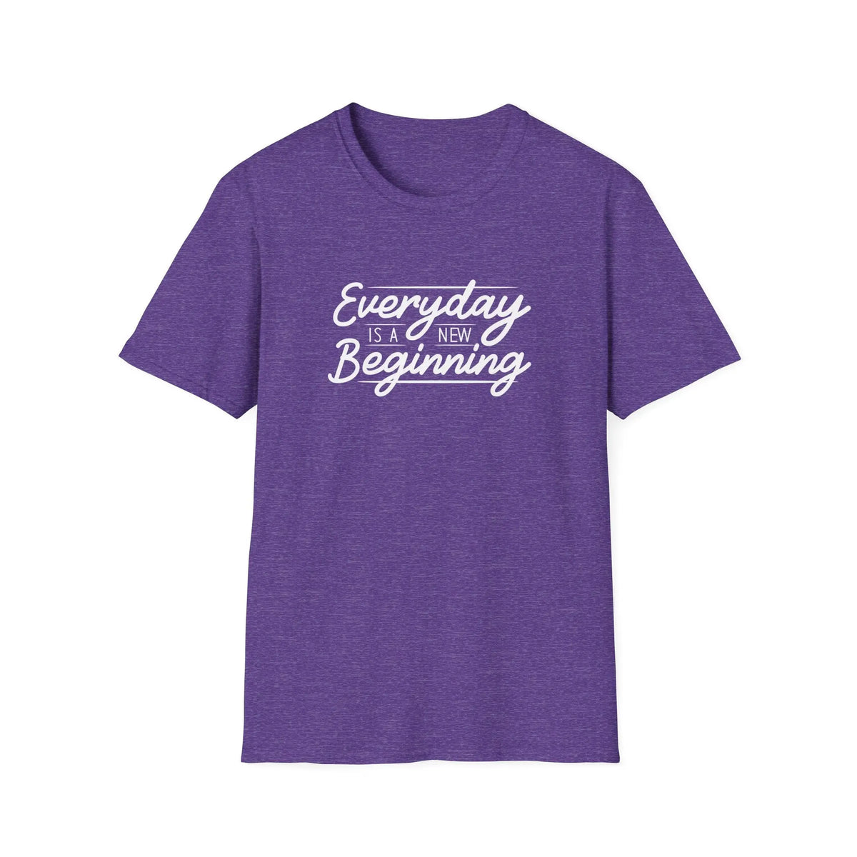 New Beginning Graphic Shirt - Everyday Fresh Start Tee - Sinful Threads